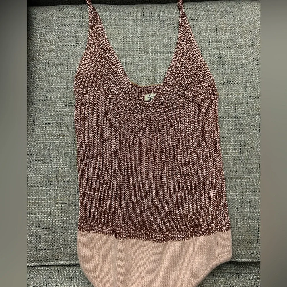 FP Intimately Rose Gold Mesh Bodysuit - Picture 5 of 10